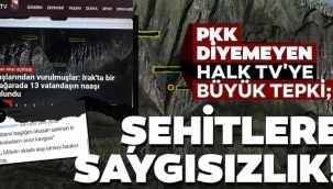 HALK TV terör örgütü PKK'yı başlığa taşımadı! Sosyal medya ayağa kalktı