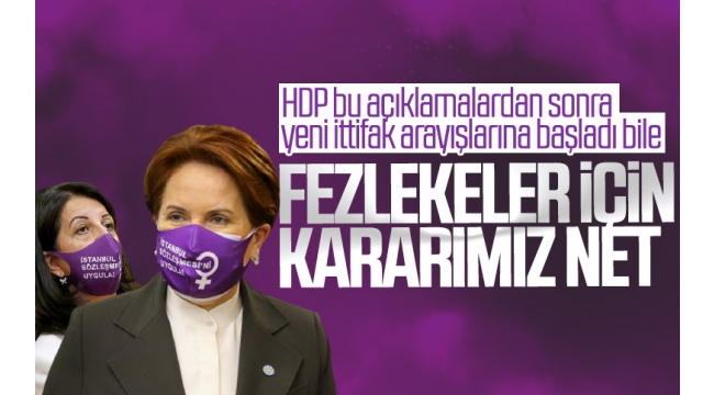 İyi Partinin HDPlilerin fezlekesi ile kararı netleşti