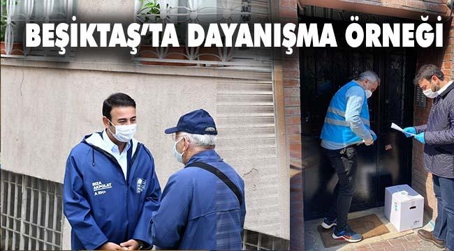 CHP 'li Beşiktaş Belediyesinden örnek dayanışma hareketi