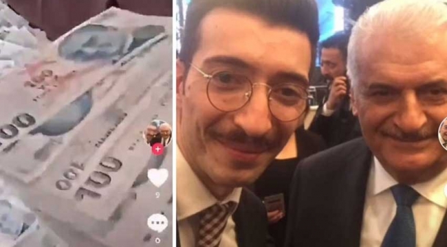 Hakan Tek isimli korumanın balya balya paraları dikkat çekti!