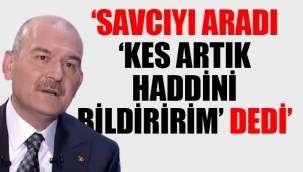 İçişleri Bakanı Süleyman Soylu hakkında FETÖ iddiası...