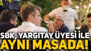Sezgin Baran Korkmazın, Yargıtay üyesi Tekman Savaş Nemli ile fotoğrafı çıktı