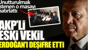 AKPli eski vekil Erdoğanı deşifre etti! Bu fotoğrafı hatırlatıp o soruyu sordu...