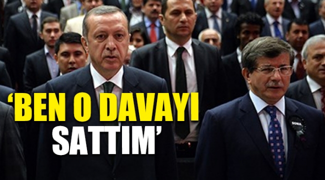 Davutoğlu, Erdoğana böyle seslendi