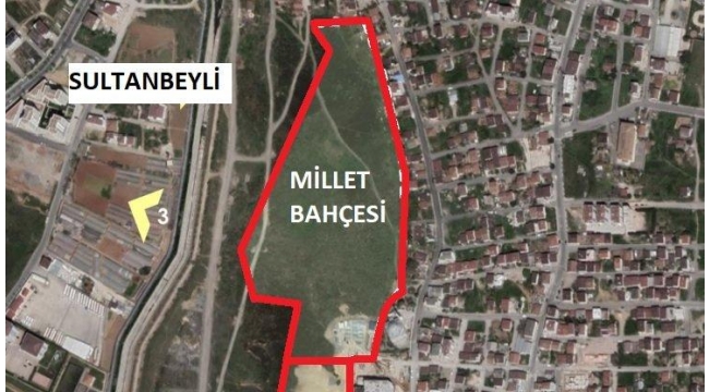  AKPli Belediyenin Millet Bahçesi planlarından konut çıktı
