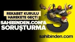 Sahibinden.coma soruşturma başlattı.