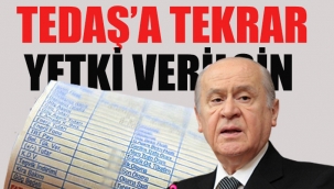 Devlet Bahçeli de elektrik faturaları hakkında konuştu