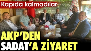 AKP Beylikdüzü İlçe Başkanlığı, SADAT'ı ziyaret etti