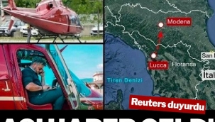 İtalyada düşen helikopter bulundu: 4ü Türk 5 kişinin cansız bedenine ulaşıldı!