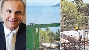 MNG Holdingin patronu Mehmet Nazif Günalın Sarıyerdeki kaçak inşaatına kim izin veriyor?