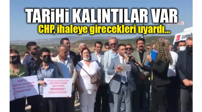 AKPli Menemen Belediyesi ,ticaret ve konut imarlı arsalar için toplam 3 milyar 832 milyon 900 bin TL muhammen bedel