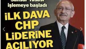 Sansür Yasası'nın ilk davası Kılıçdaroğlu'na… 