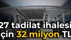 Devleti soydular! Anadolu Adalet Sarayı'nın 27 tadilat ihalesi için 32 milyon TL
