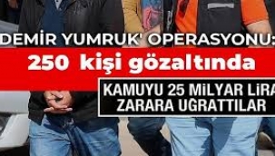 Türkiye'nin en büyük davalarından olan Demir Yumruk operasyonunda karar! Tutuklu sanık kalmadı