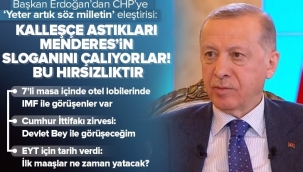 Başkan Recep Tayyip Erdoğan'dan son dakika açıklamalar !