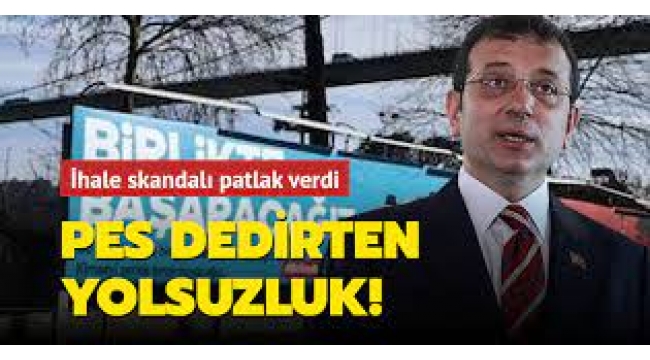 İBB'den 1 milyar liralık yolsuzluk