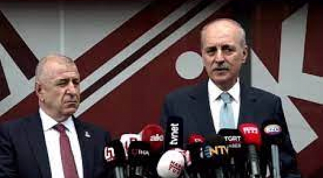 Ümit Özdağ-Numan Kurtulmuş görüşmesi sona erdi! İki isim kameralar karşısında ters düştü
