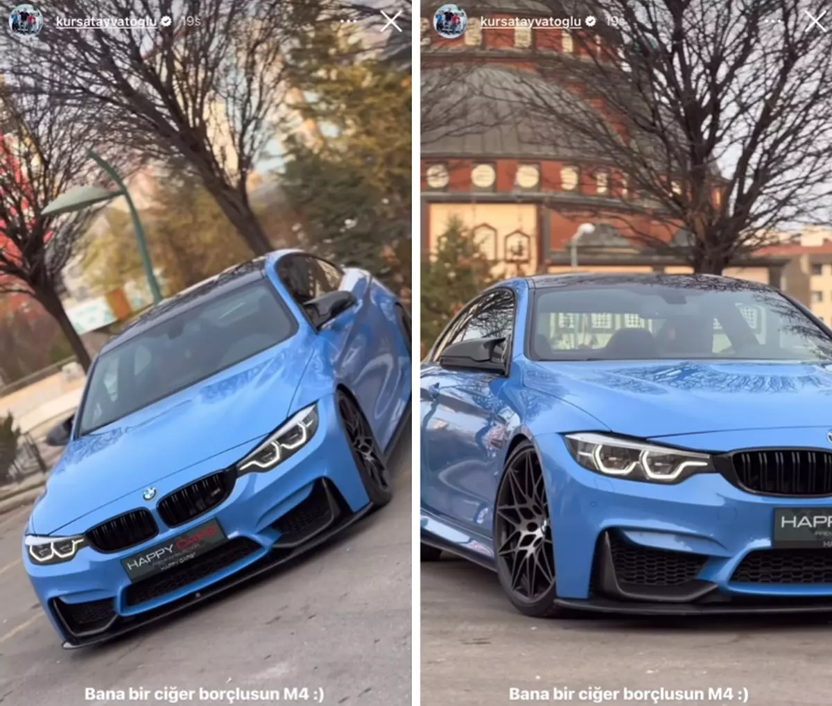 Türkiye'nin "pudra şekeri" skandalıyla tanıdığı Kürşat Ayvatoğlu, çakarlı lüks aracını paylaştı