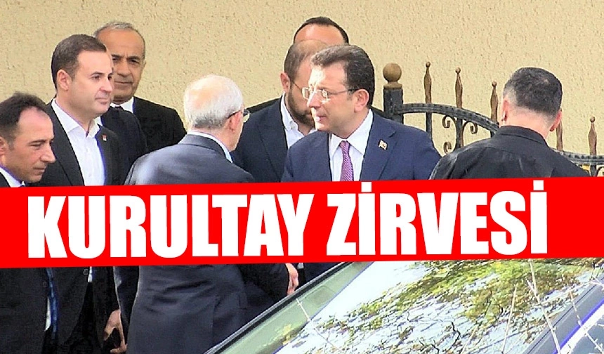 CHP lideri Kılıçdaroğlu, İBB Başkanı Ekrem İmamoğlu ile Ankara'da görüştü