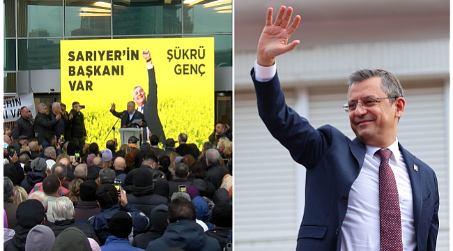CHP SARIYER BELEDİYE BAŞKANI ŞÜKRÜ GENÇ VE ADAYLARDAN GENEL BAŞKAN MYK VE PM KURULUNA TEPKİ !