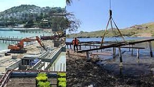 BODRUM ÜNLÜ MEKANLARININ KAÇAKLARI YIKILIYOR!