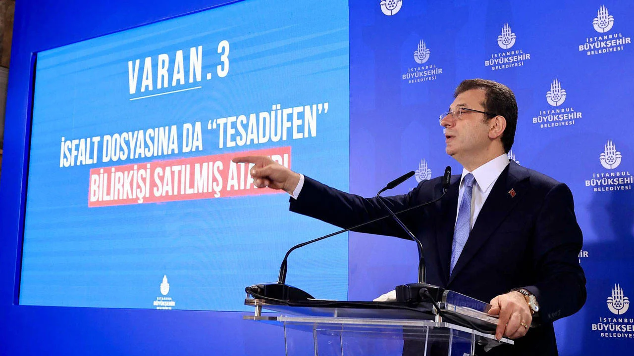 Ekrem İmamoğlu'na kürsüden iner inmez soruşturma!