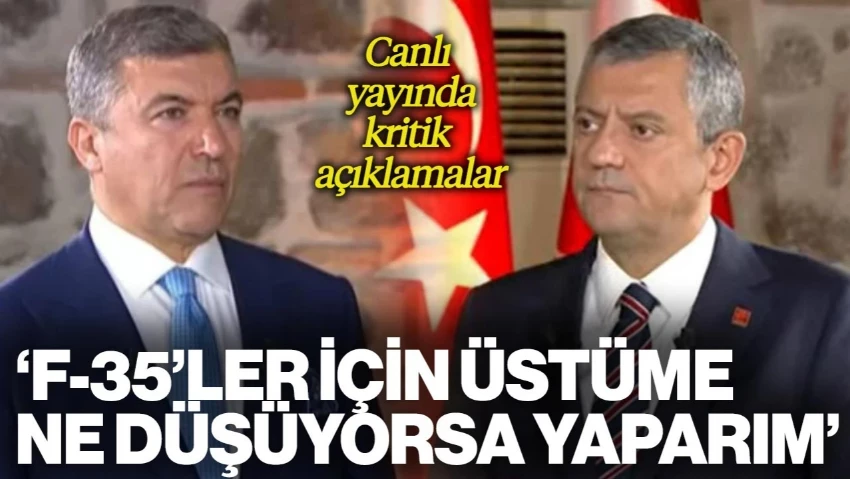 İsmail Küçükkaya'nın İlk Konuğu Özgür Özel! Gündeme Dair Kritik Açıklamalar...