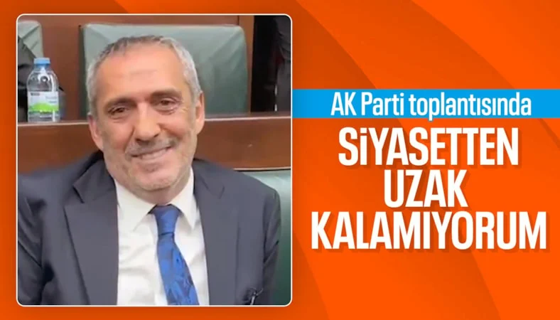 Ünlü sanatçı Yavuz Bingöl, AK Parti Grup Toplantısı'na katıldı
